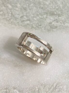 Auth Gucci Ring 925 Silver Size 5.25